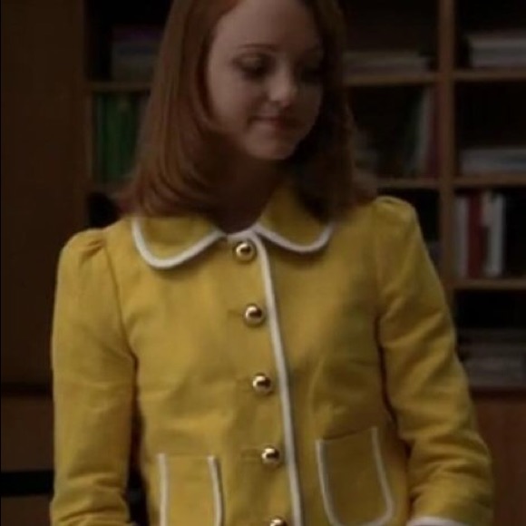 Kate Spade Valerie Jacket Daffodil Yellow Size 8 - Picture 3 of 7